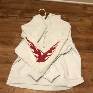Brandy Melville Flame Hoodie